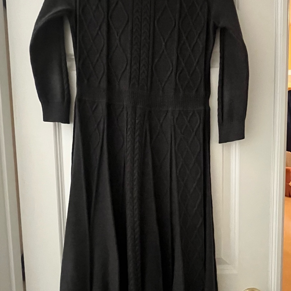 Calvin Klein Black Knit Dress